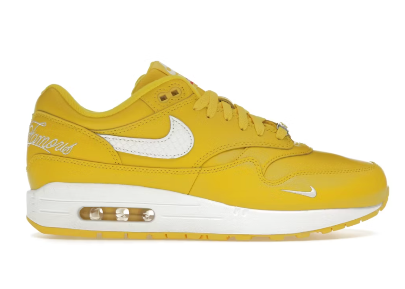 Nike Air Max 1 \&87 SP Supreme Speed Yellow Nike