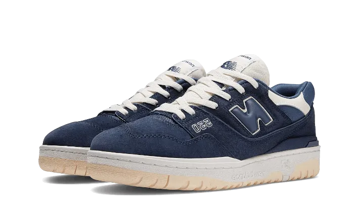 New Balance 550 Natural Indigo Suede - BB550SLA