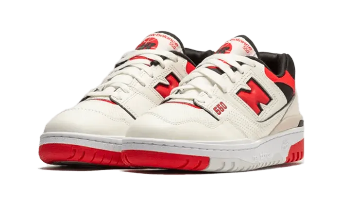 New Balance 550 Sea Salt True Red - BB550VTB