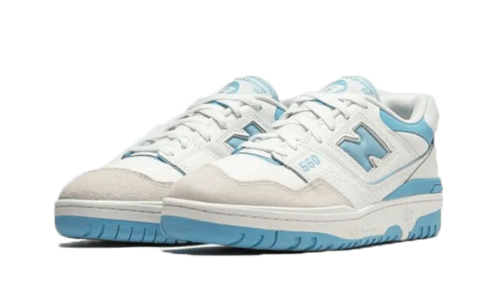 New Balance 550 White Blue Haze Rain Cloud - BB550LSB