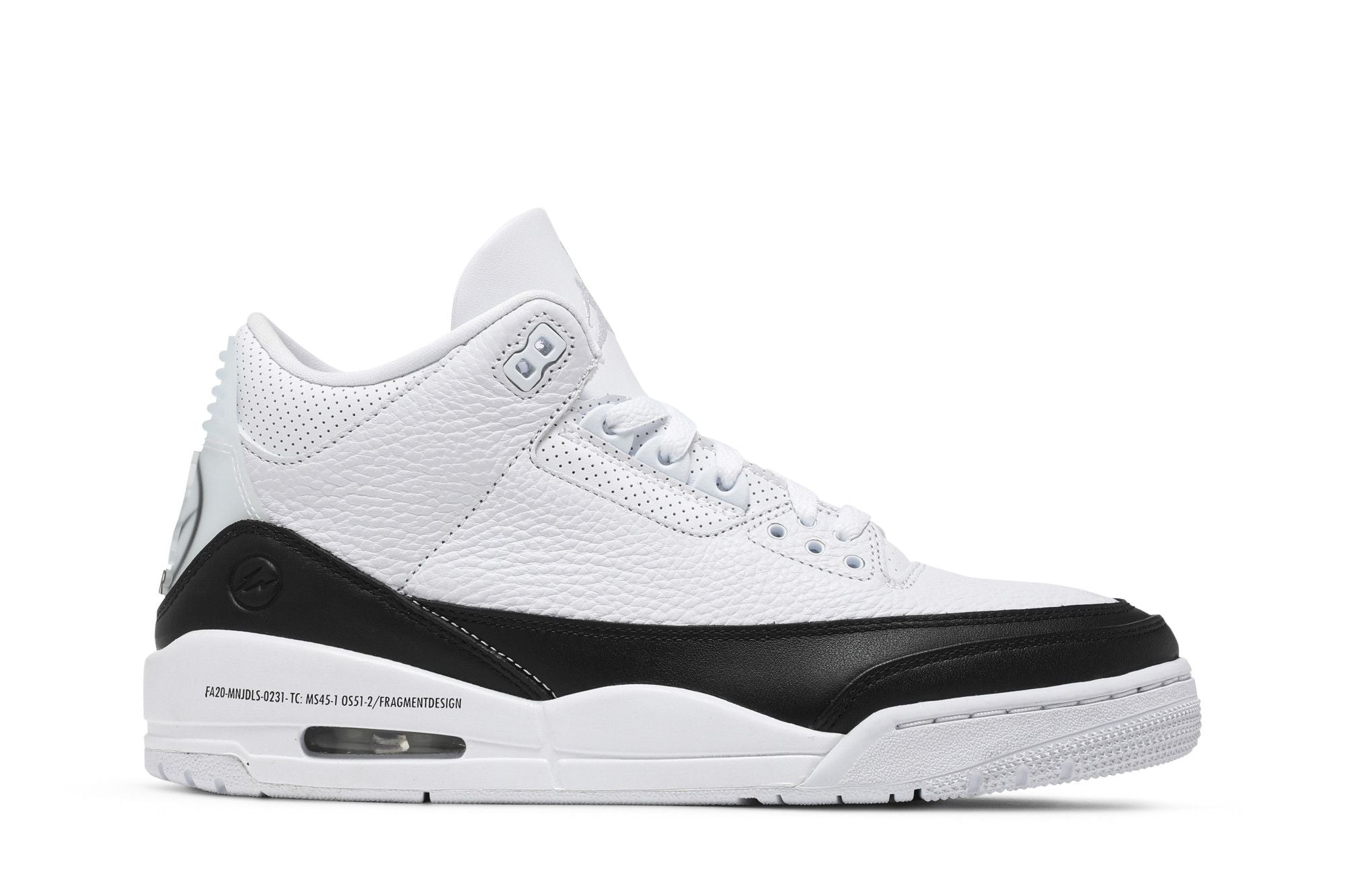Air Jordan 3 Retro Fragment White Black