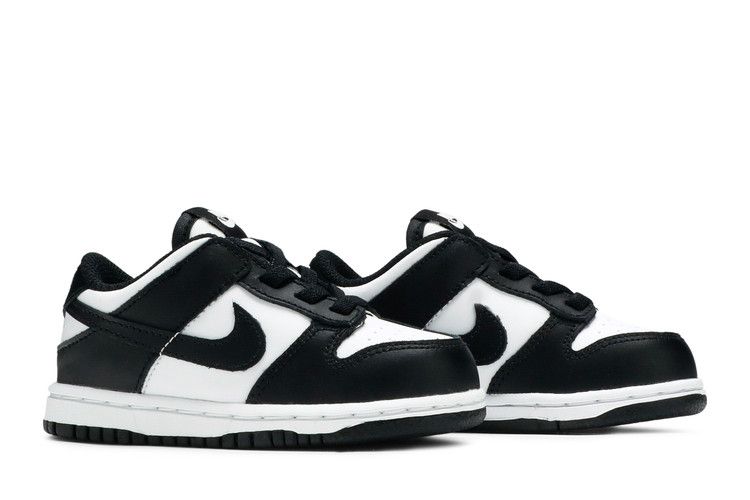 Nike Dunk Low Black White Bébé (TD) - CW1589-100