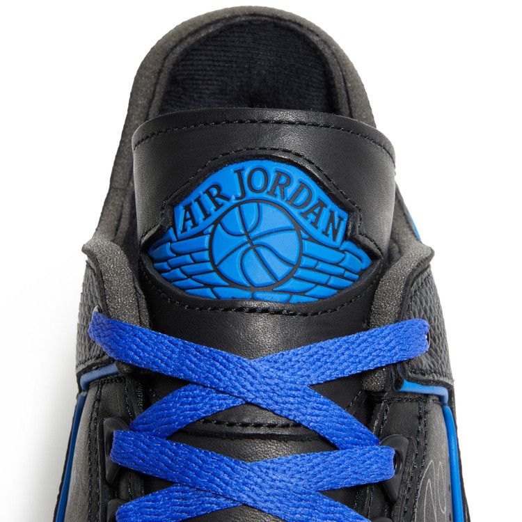 Air Jordan Air Jordan 2 Retro Low SP Off-White Black Blue - DJ4375-004