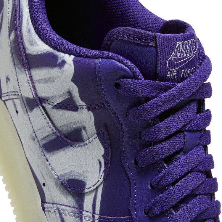 Nike Air Force 1 Low Purple Skeleton Halloween (2021) - CU8067-500