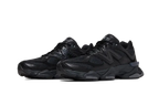 New Balance 9060 Triple Black Leather