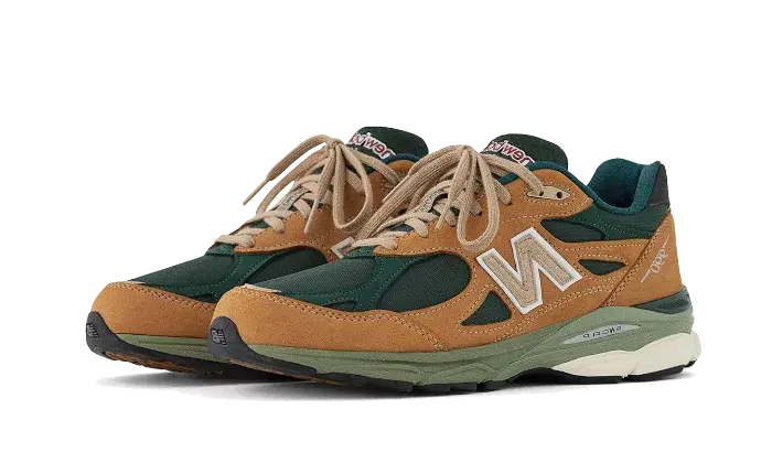 New Balance 990 V3 Made In USA Brown Olive - M990WG3