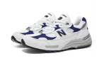 New Balance 992 White Navy - M992EC