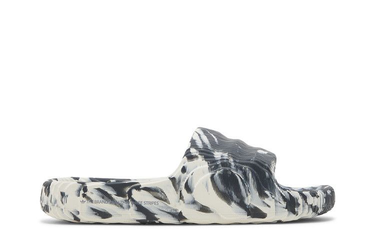 Adidas Adilette 22 Carbon Aluminium