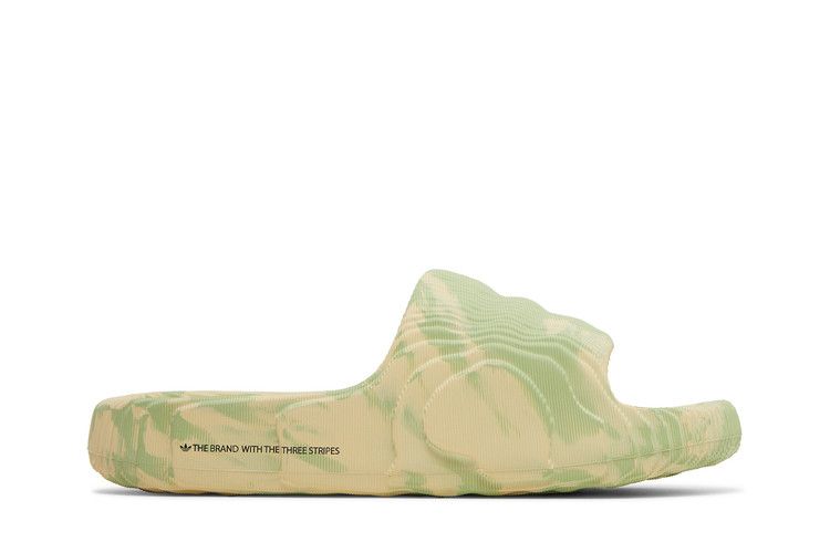 Adidas Adilette 22 Magic Lime St Desert Sand