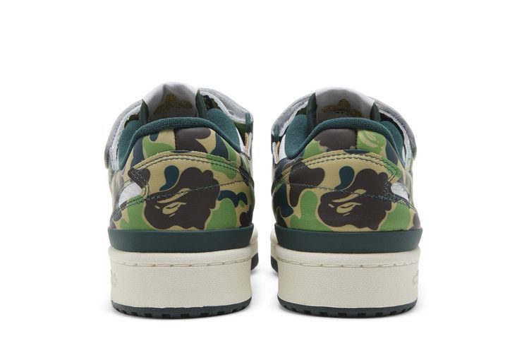 Adidas Forum 84 Low Bape 30th Anniversary Green Camo