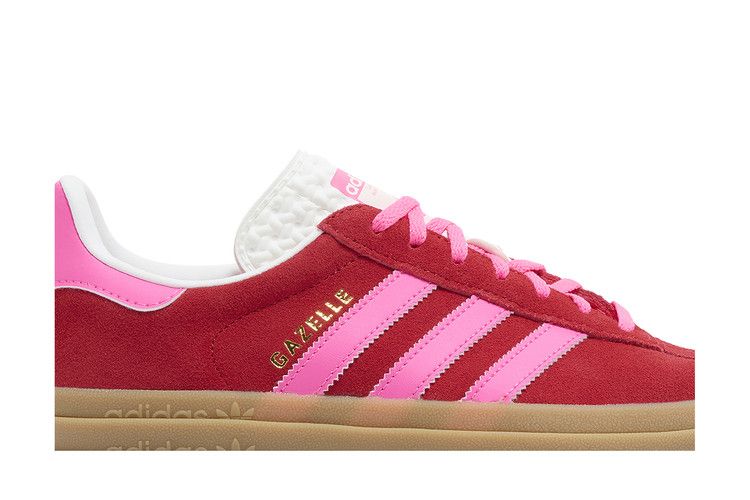 Adidas Gazelle Bold Collegiate Red Lucid Pink
