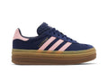 Adidas Gazelle Bold Dark Blue Pink Spark
