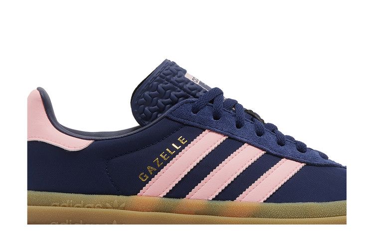 Adidas Gazelle Bold Dark Blue Pink Spark