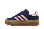 Adidas Gazelle Bold Dark Blue Pink Spark