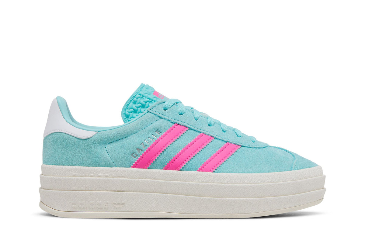 Adidas Gazelle Bold Flash Aqua Lucid Pink