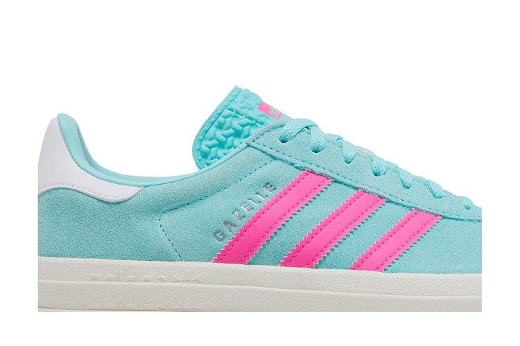 Adidas Gazelle Bold Flash Aqua Lucid Pink