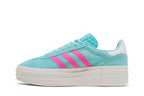 Adidas Gazelle Bold Flash Aqua Lucid Pink
