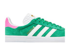 Adidas Gazelle Bold Green Lucid Pink
