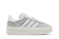 Adidas Gazelle Bold Grey White