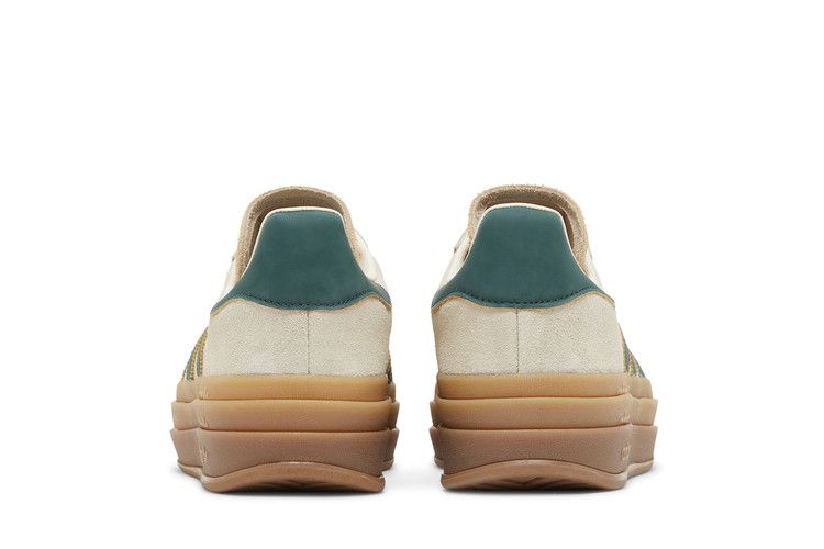 Adidas Gazelle Bold Magic Beige Collegiate Green