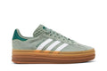 Adidas Gazelle Bold Silver Green