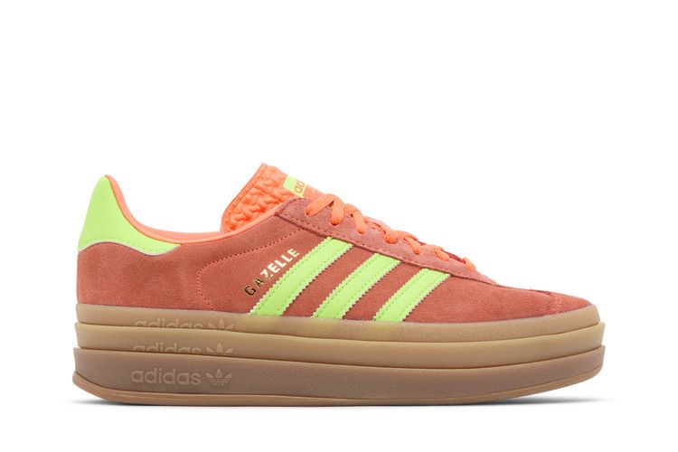 Adidas Gazelle Bold Solar Orange Solar Green