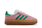 Adidas Gazelle Bold True Pink Green Cloud White