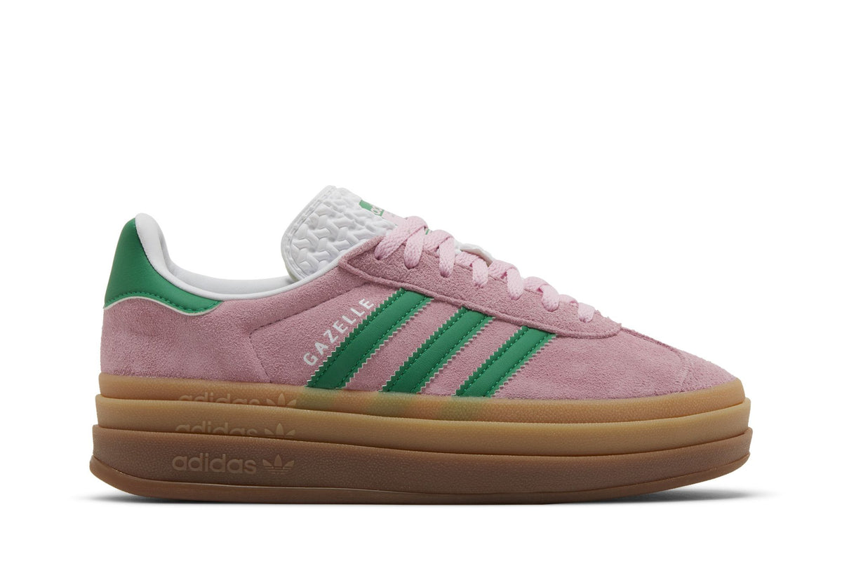 Adidas Gazelle Bold True Pink Green Cloud White