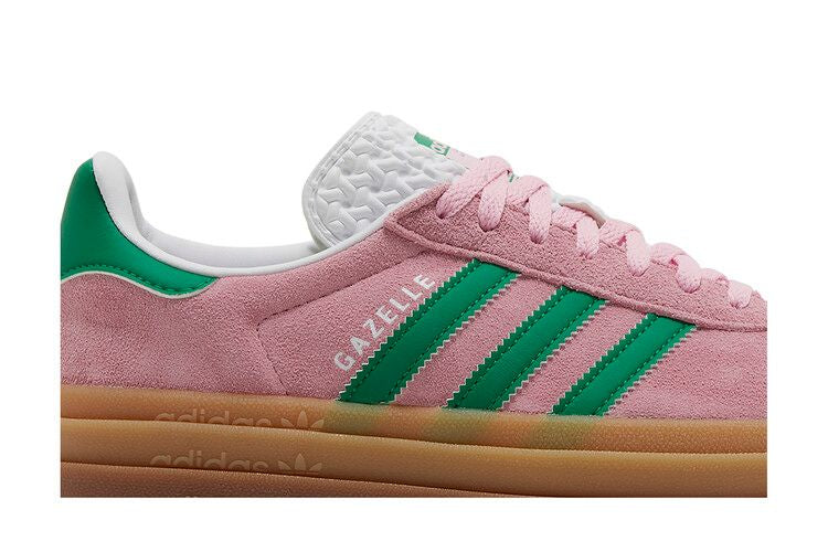 Adidas Gazelle Bold True Pink Green Cloud White