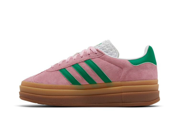 Adidas Gazelle Bold True Pink Green Cloud White