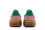 Adidas Gazelle Bold True Pink Green Cloud White