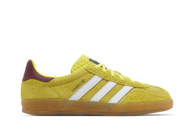 Adidas Gazelle Indoor Bright Yellow Burgundy