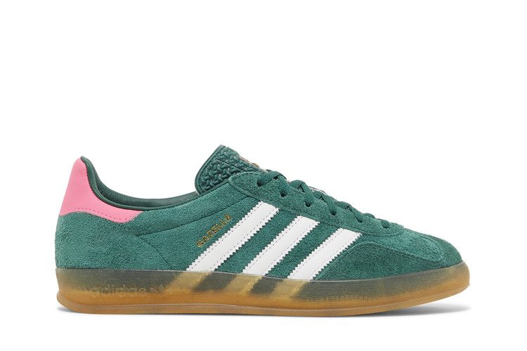 Adidas Gazelle Indoor Collegiate Green Lucid Pink