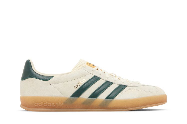 Adidas Gazelle Indoor Cream White Collegiate Green Gum
