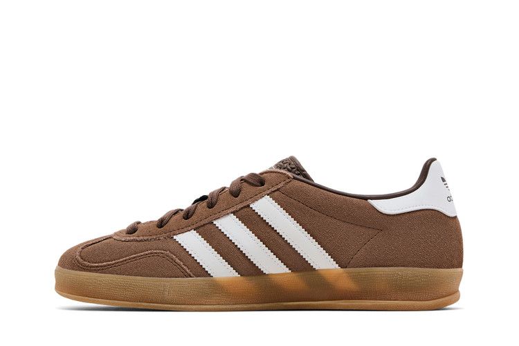 Adidas Gazelle Indoor Earth Strata White Gold Metallic