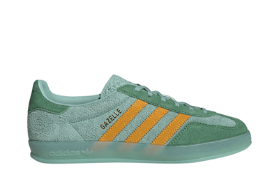 Adidas Gazelle Indoor Hazy Green Crew Yellow