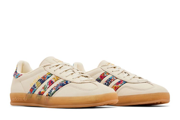 Adidas Gazelle Indoor Liberty London Floral Embroidery Stripes