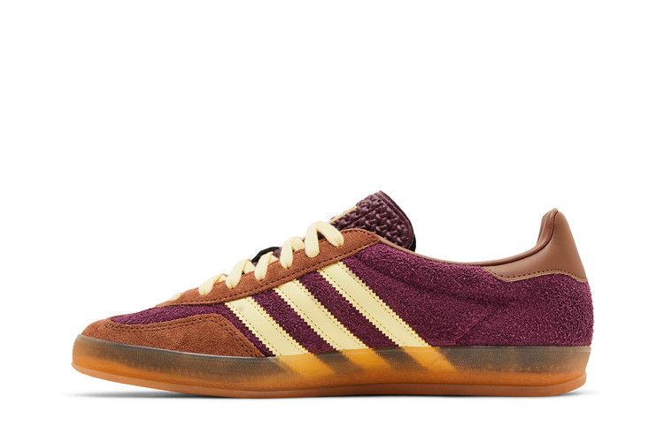 Adidas Gazelle Indoor Maroon Almost Yellow