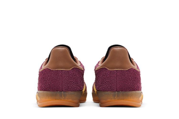 Adidas Gazelle Indoor Maroon Almost Yellow