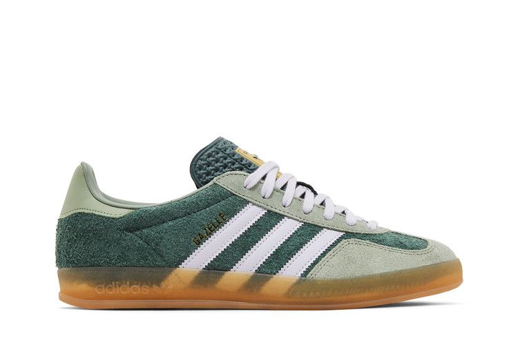 Adidas Gazelle Indoor Mineral Green Silver Dawn