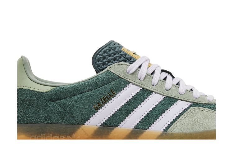 Adidas Gazelle Indoor Mineral Green Silver Dawn