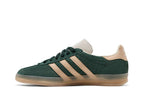 Adidas Gazelle Indoor Shadow Green Warm Sandstone