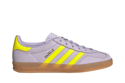 Adidas Gazelle Indoor Silver Dawn Solar Yellow