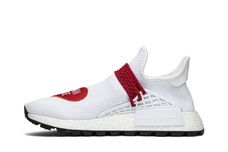 Adidas NMD HU Pharrell Human Made White Red