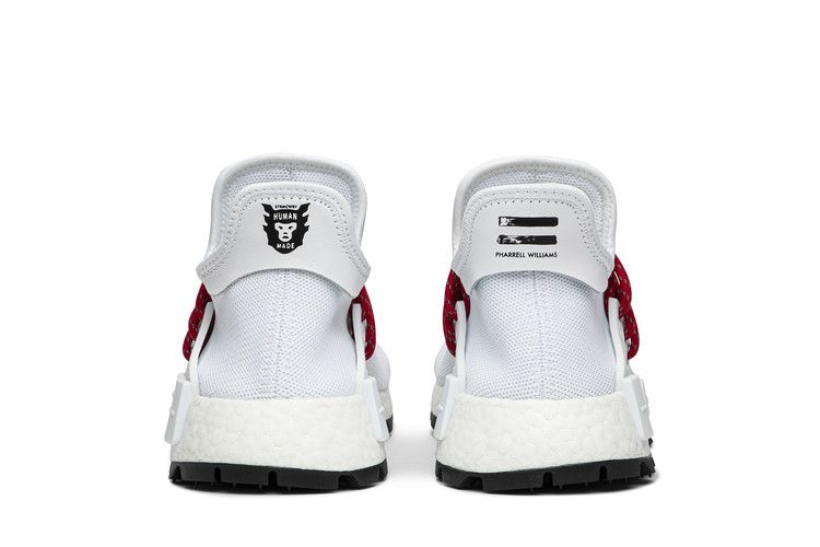 Adidas NMD HU Pharrell Human Made White Red