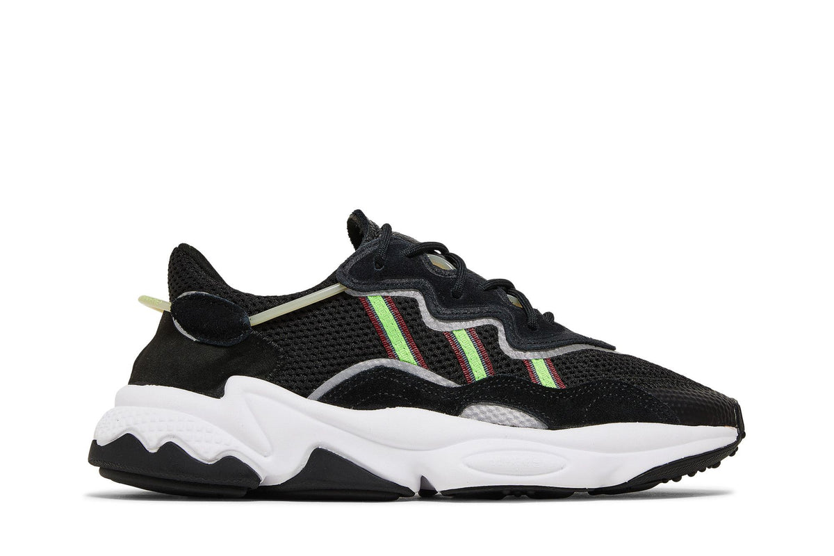 Adidas Ozweego Black Solar Green