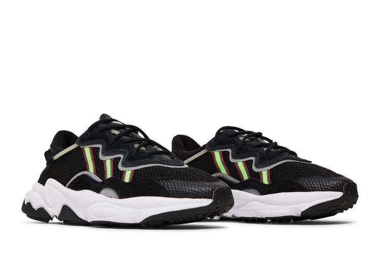 Adidas Ozweego Black Solar Green