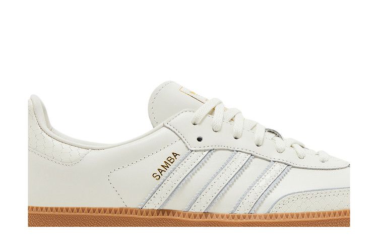 Adidas Samba Core White Snakeskin
