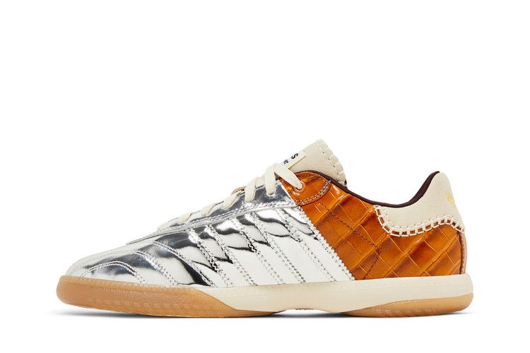 Adidas Samba Millennium Wales Bonner Silver Metallic Yellow Croc
