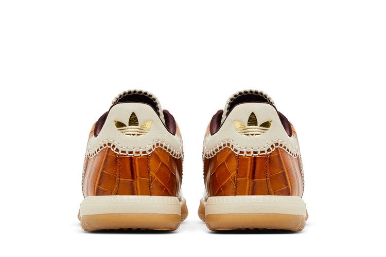 Adidas Samba Millennium Wales Bonner Silver Metallic Yellow Croc